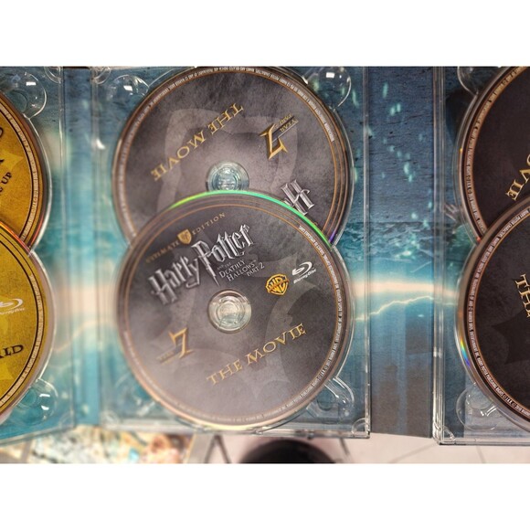 HARRY POTTER AND THE DEATHLY HALLOWS PARTS 1 and 2 BLU-RAY‎ TARGET EXCLUSIVE - Picture 5 of 14